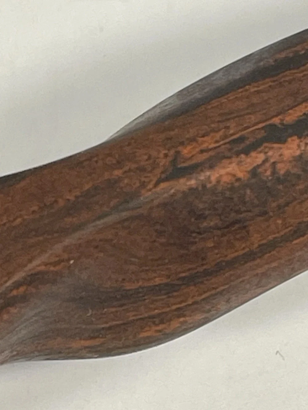 Vintage CUTCO Slotted Turner No. 16 & Carving Fork No. 26-Brown Swirl Handle-USA
